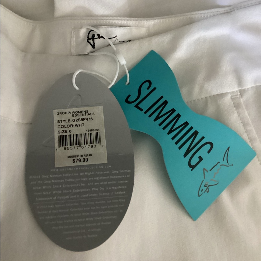 GREG NORMAN perfect fit slimming pants Sz 8 NWT - Picture 6 of 8